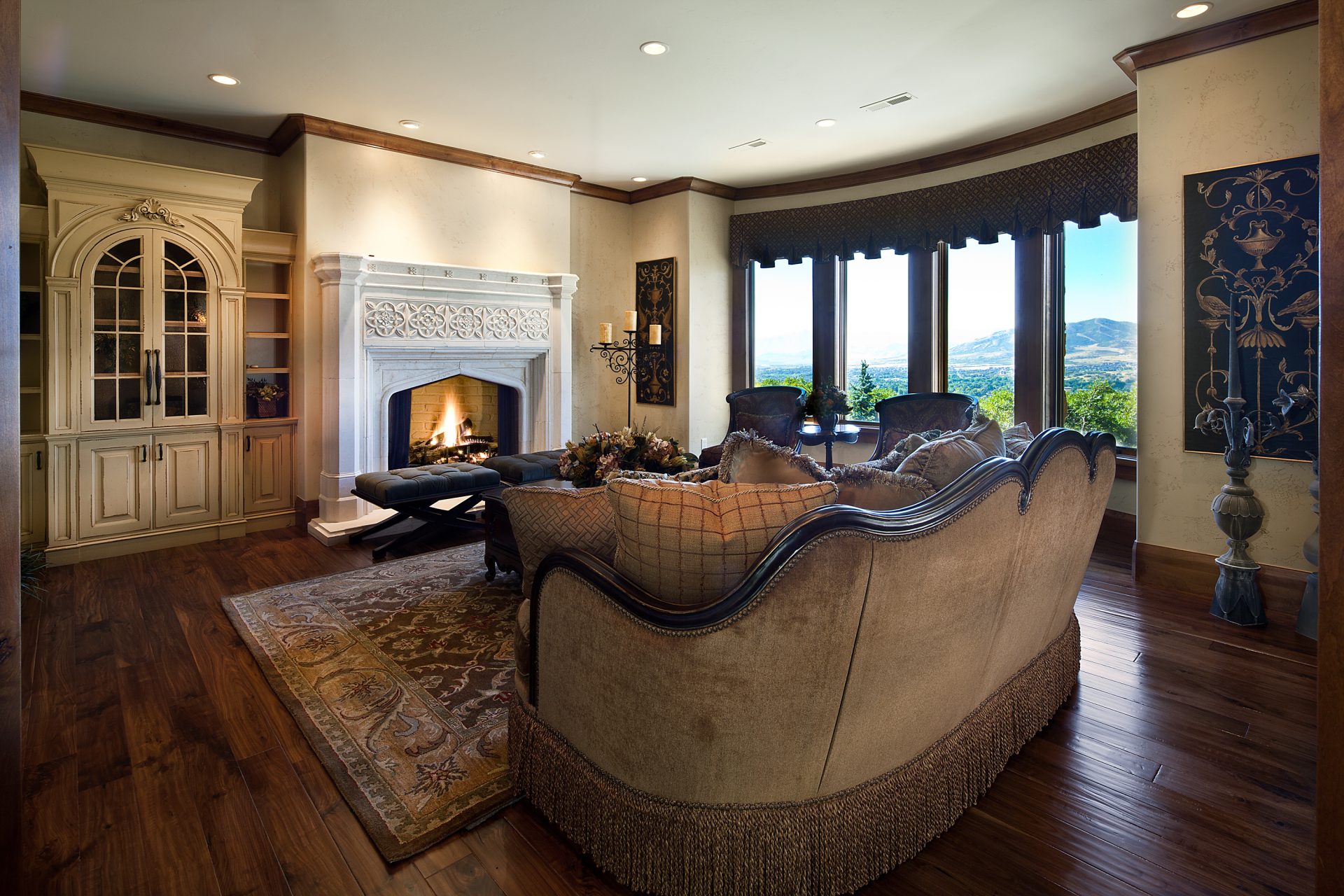 Utah County East Bench — View