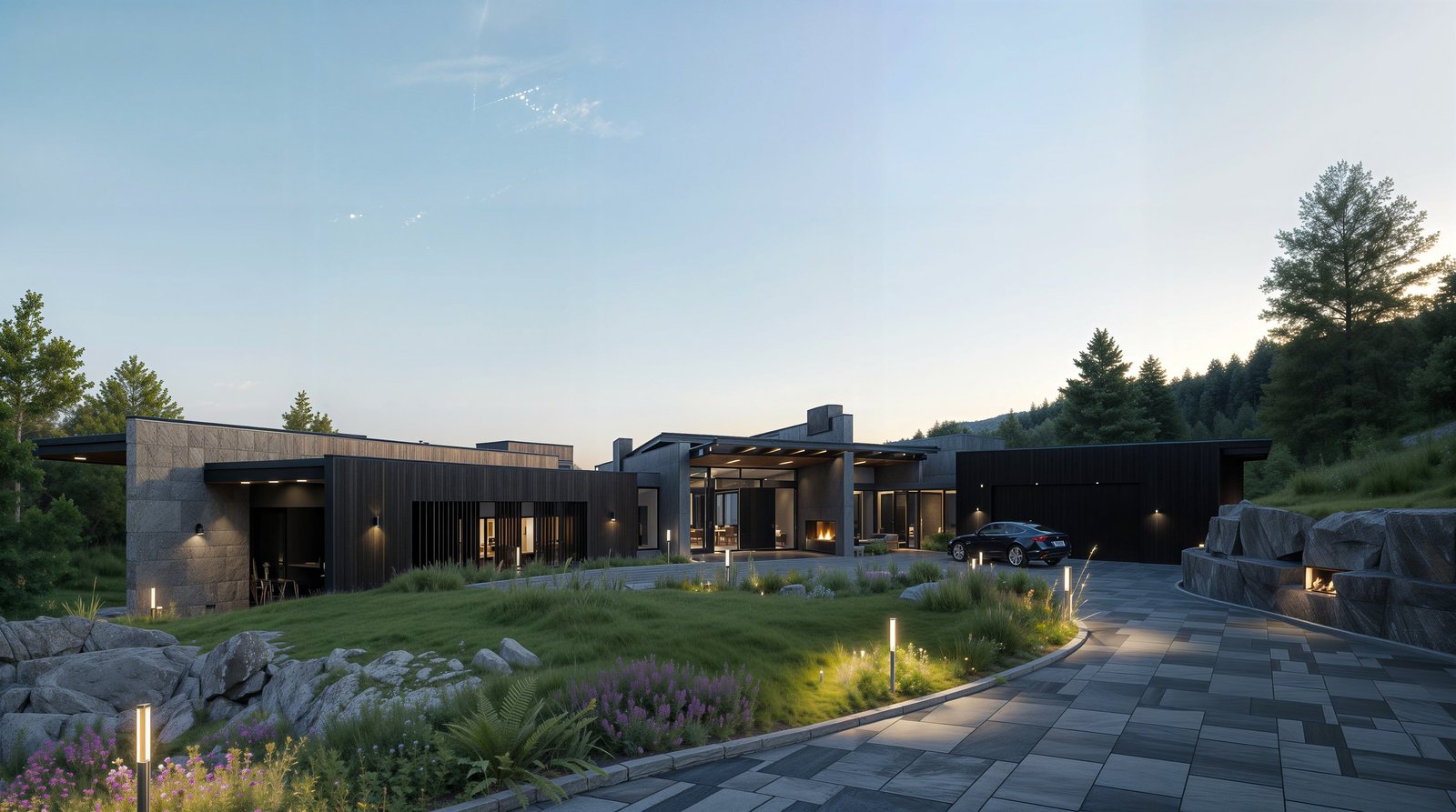 Colony Estate Side View