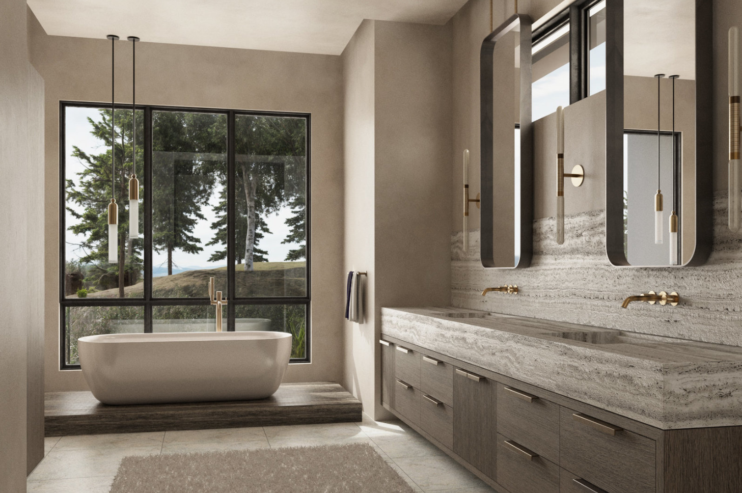 Painted Shores at Promontory — Render Masterbath