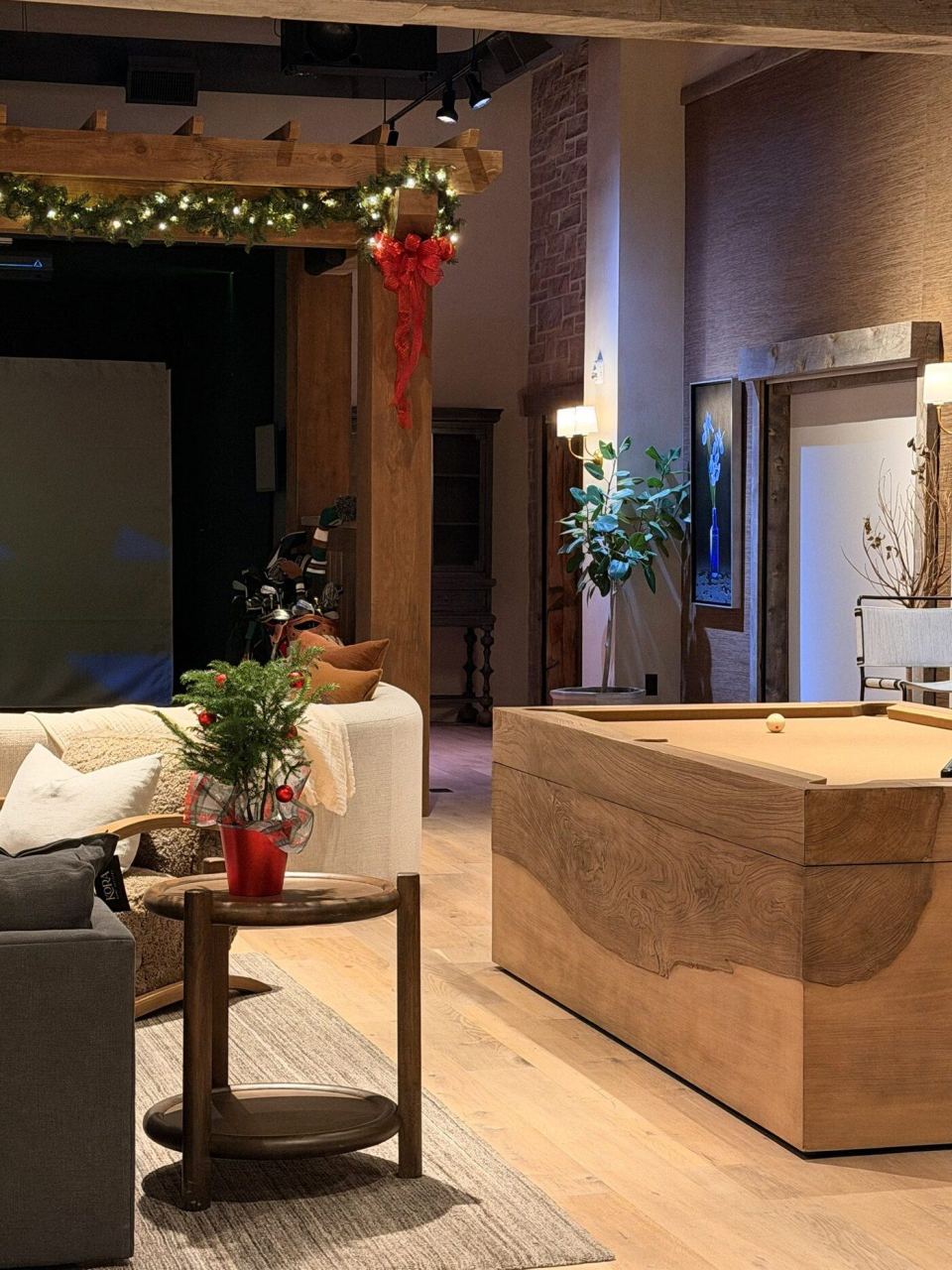 Entryway lighting &mdash; Cast showroom